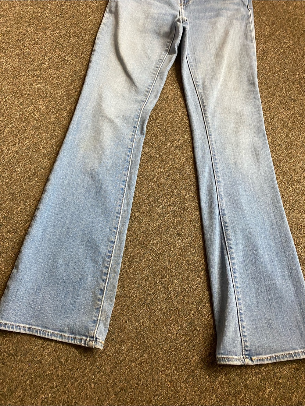 Levi's Light Blue Flare Jeans - Picture 7 of 9
